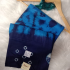 Bandini Printed Soft Cotton Blue with Navy Blue