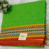 Bengal Cotton with Cross Stitch Design Parrot Green