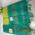 Kalyani Cotton Saree Parrot Green with Rama Green