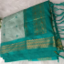 Kalyani Cotton Saree Sea Green with Rama Green