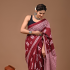 Mul Mul Soft Cotton Sarees Maroor with White