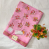 Soft Georgette Saree with flower design