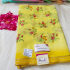 Soft Georgette Saree with flower design