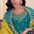 Heavy Emboridered Chinon Semi Stitched Salwar Suit