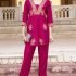Pure Viscose Co-Ord Set with Full Handwork