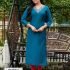 Roman Silk Kurti with Embroidery