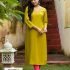 Roman Silk Kurti with Embroidery