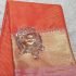 Tissue Saree - Orange