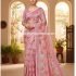 Linen Cotton with Floral Printed Saree