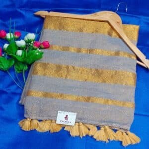 LINEN TISSUE SAREE